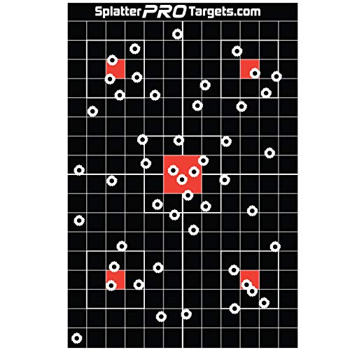 12x18 Splatter Targets. Shots Burst with a Bright Splatter Upon Impact. Instantly See Your Shots.