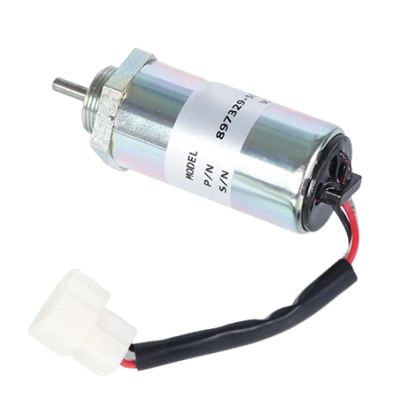 Electrical 897329-5680 Abschalt-Magnetspule für 3LD1 3LD2 4LE1 Motor 12 V Kraftstoffe Absperr-Magnetventile Absperr-Magnetspule