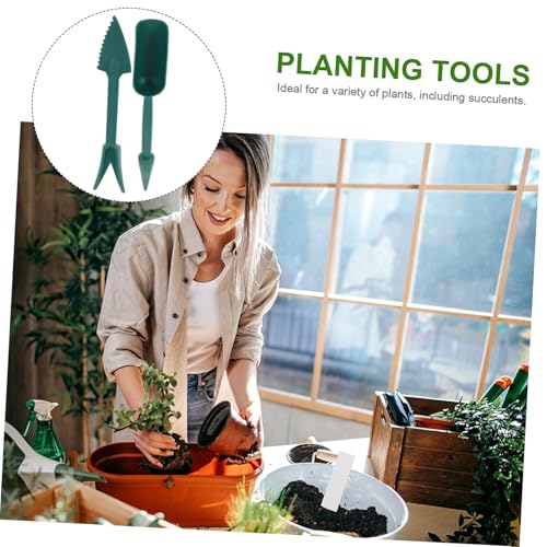Outanaya Kit de 24 herramientas para plantas suculentas miniatura 6