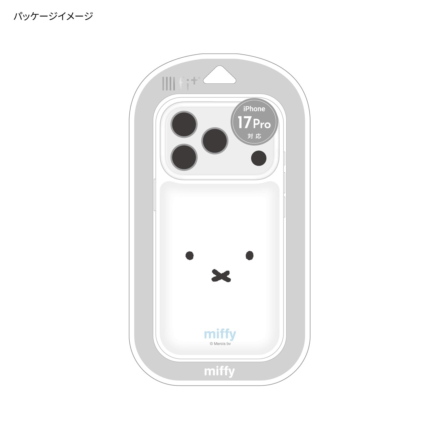 Amazon.co.jp: グルマンディーズ ミッフィー IIIIfit Clear iPhone17