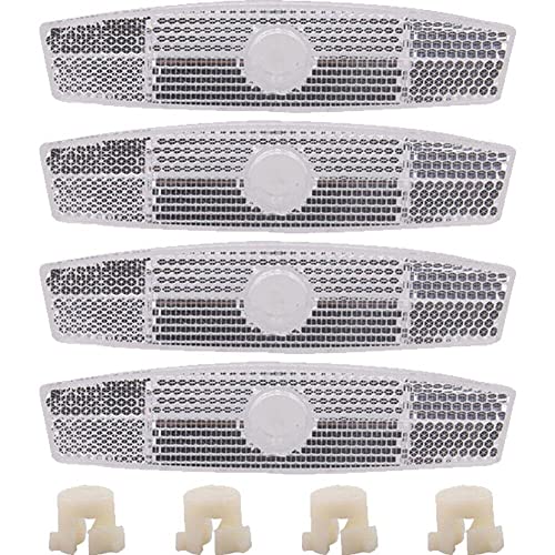 Lipfer Fahrrad Speichenreflektor 4pcs Sicherheitsrad Rand Reflektierende Licht Hochreflektierende Zyklasse Nachtsicherheit Warnreflektor