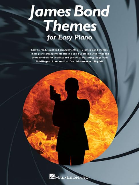 MUSIC SALES James Bond Themes for Easy Piano Paperback – Big Book, 1 December 2013