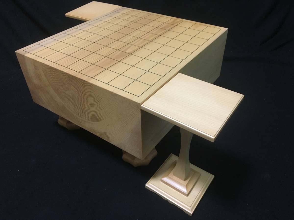 Amazon | 製造元直売 国産本榧 4寸5分将棋盤（木裏） | 将棋 | おもちゃ