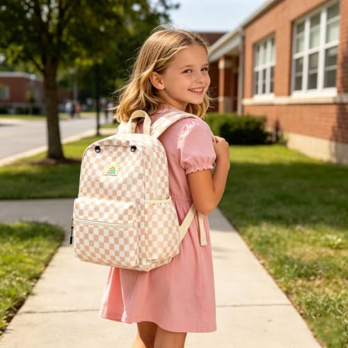Image of STEAMEDBUN Kids Backpack for Boys Girls 5-8, 15inch Girls Boys Backpacks Kindergarten