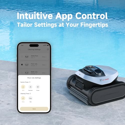 Robotic Pool Cleaner with Wall Climbing