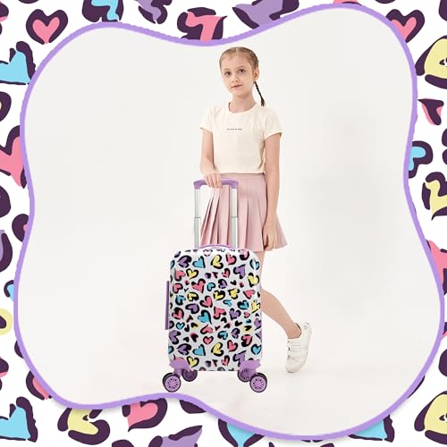 Esteemly 2-Piece Kids Luggage Set