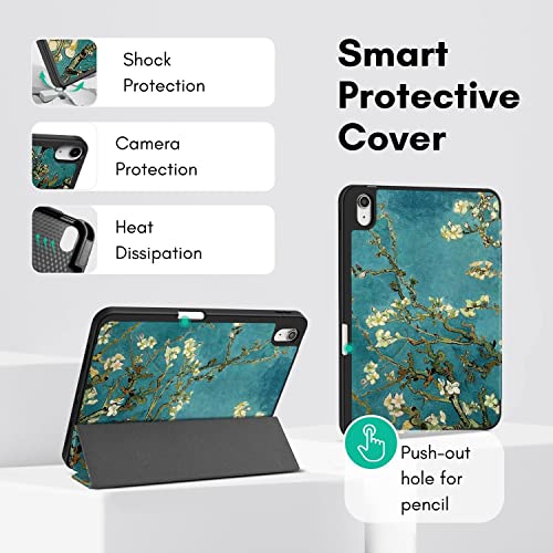 TNP Case for iPad 10th Generation Case 2022-10.9 inch iPad Case with Pencil Holder and Trifold Smart Stand Cover - Image 4