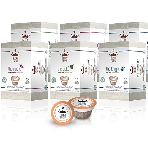 Glorybrew Compostable K Cups Coffee Pods