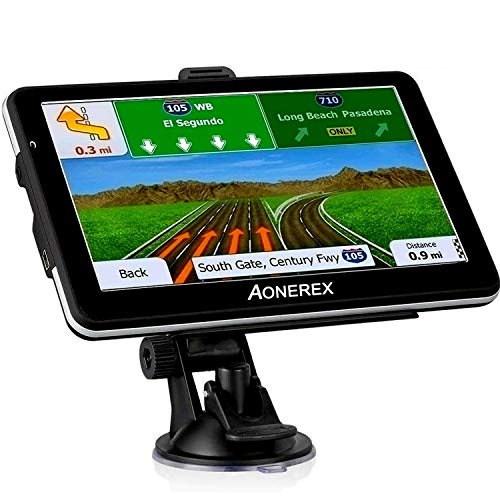 GPS Navigation for Car, 7 Inch Touch Screen Vehicle GPS, Free Lifetime Maps