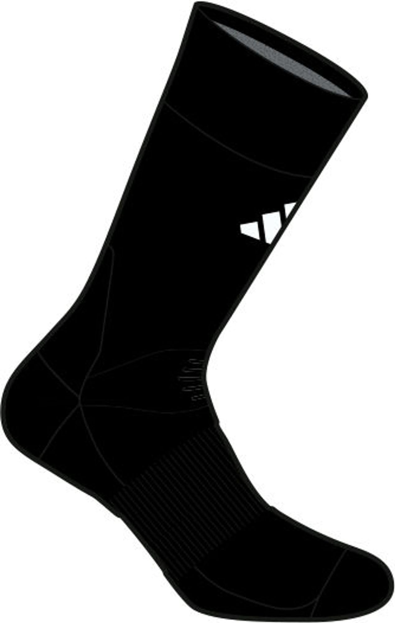 adidas Unisex Football Crew Performance Socks Light Socks, black/white, M