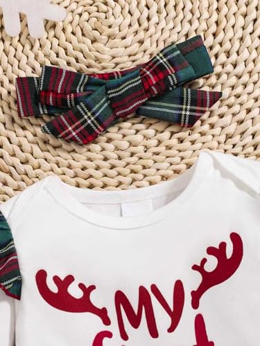 Newborn C loathes Baby Girl Dresses Halloween Thanksgiving Christmas Outfits Toddler Romper Infant Skirt Set4