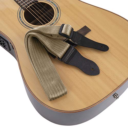 KLIQ Sangle de guitare vintage tissée pour guitare acoustique et électrique | Style Hootenanny jacquard des années 60… - Les Beatles, Paul McCartney, John Lennon, RIngo Starr, George Harrison KLIQ Sangle de guitare vintage tissée pour guitare acoustique et électrique | Style Hootenanny jacquard des années 60… – Image 3