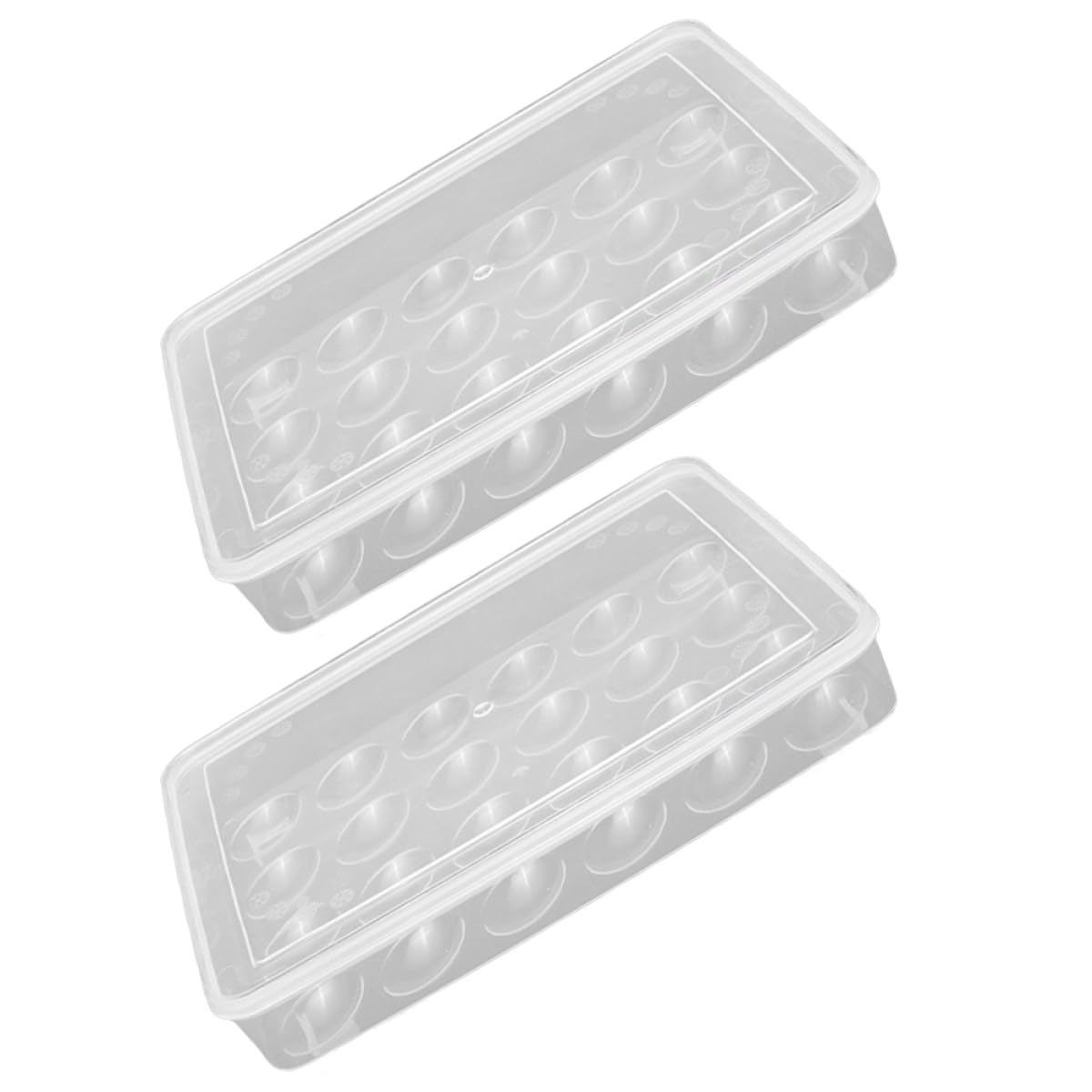 Contenedor de huevos para cocina y encimera ideal para mantener el orden visual 8