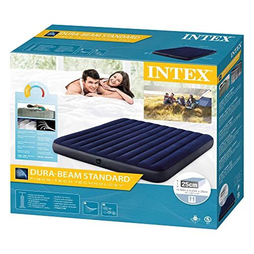 Intex Luftbett, 64755, bunt, 183 x 203 x 25 cm - Image 4