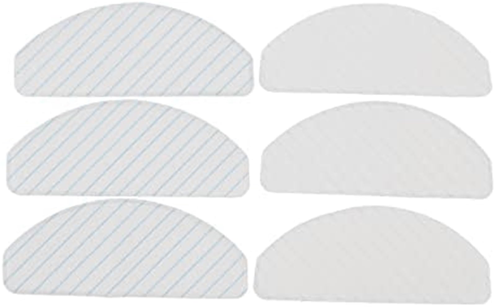 Mthxzy Robot Mop Replacement Pad For Vacuum Cleaner Mop Cloth Sweeper Accessories, for Yeedi Vac 2Pro Cleaning Pads Mopping Cloths 6Pcs