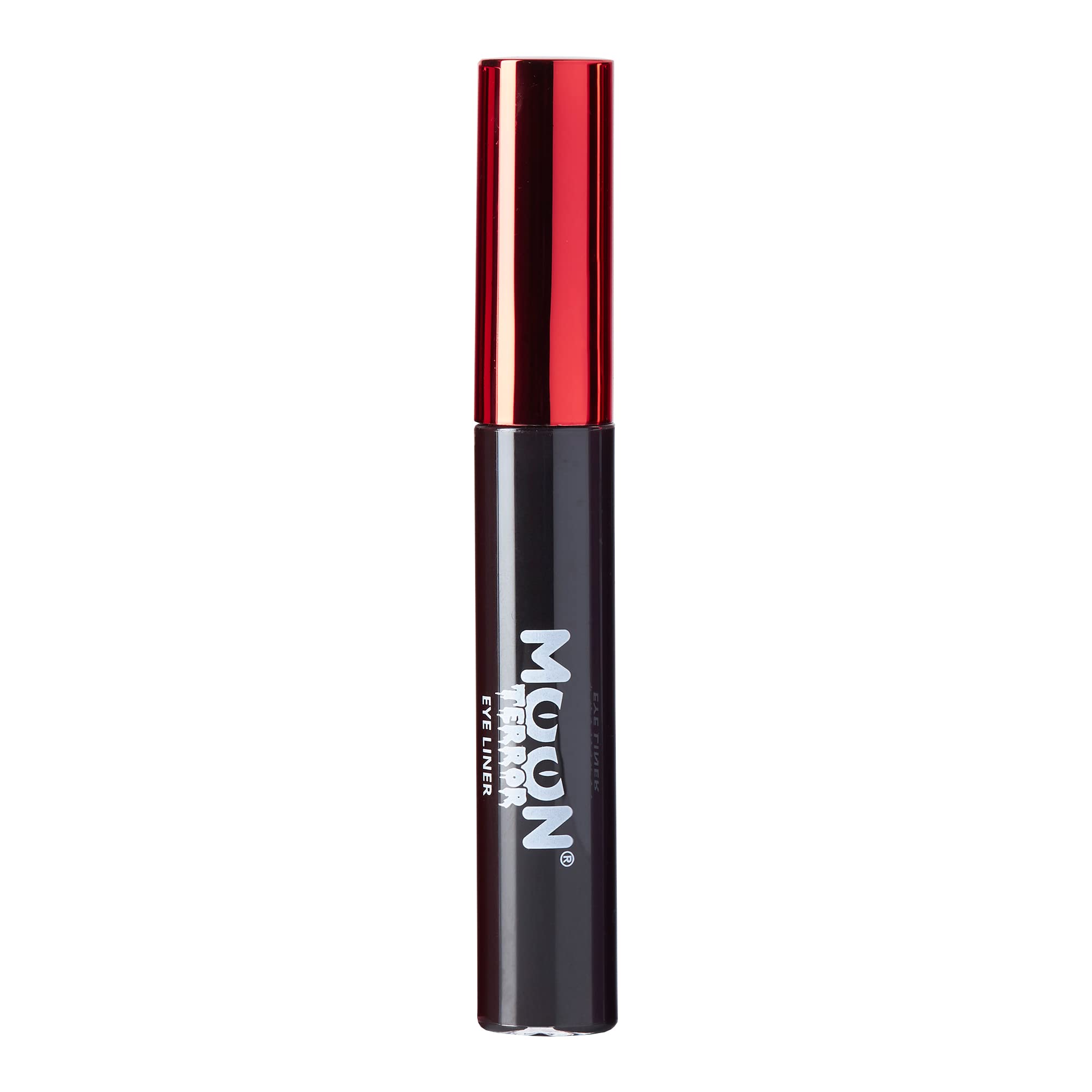 Moon Terror - Halloween Eye Liner - 10ml - SFX Make up for Halloween Vampire Zombie Theatre l Special Effects Make up (Midnight Black)