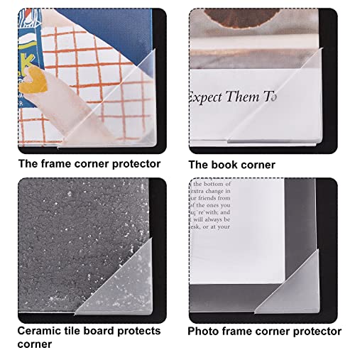NBEADS 50 Pcs Transparent Photo Corners - Image 4
