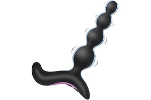 Vibrating Anal Beads Butt Plug for Women and Men