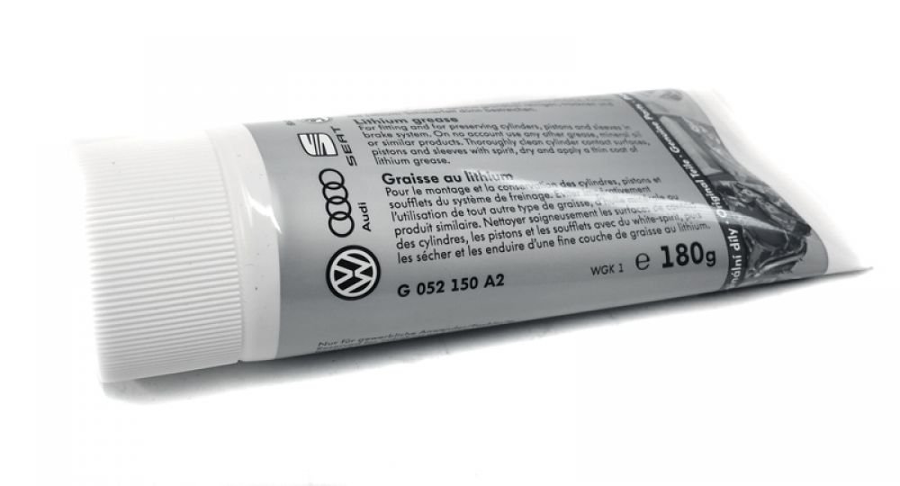 Litio grasa lubricante 180 g Tube Original Volkswagen Audi Engranaje grasa freno aggregate g052150 a2