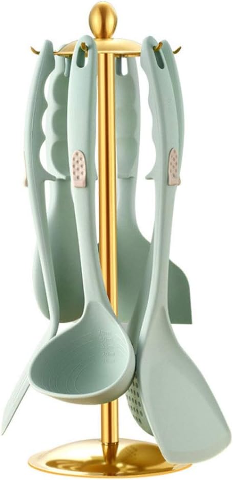 Silicone Kitchen Utensils Set Non-Stick Cookware Cooking Tool Spatula Shovel Spoon Soup Kitchen Accessories