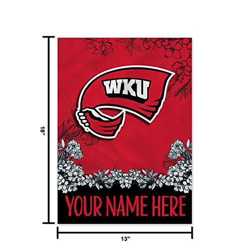 Image of Rico Industries NCAA Standard /Primary Personalized Garden Flag