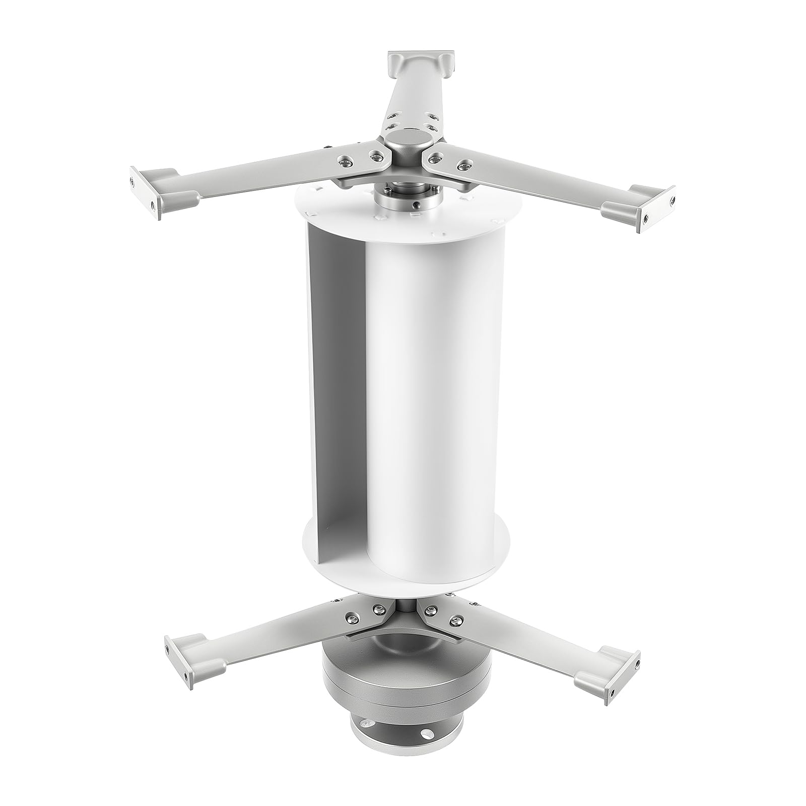 Vertikale Windturbine 400W Kleine Windturbine 0,6 m mit drei farbigen Glasfaserflügeln & kernlosem Permanentmagnet-Generator flüsterleiser Windgenerator für Gartenhaus, Boot und Tiny House