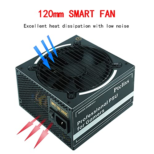 Fuente de poder Gaming ATX 550W 80+ Bronze GD550S miniatura 3