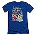 Trevco JLA-Unlimited Short Sleeve Adult 30-1 Tee, Royal - Small