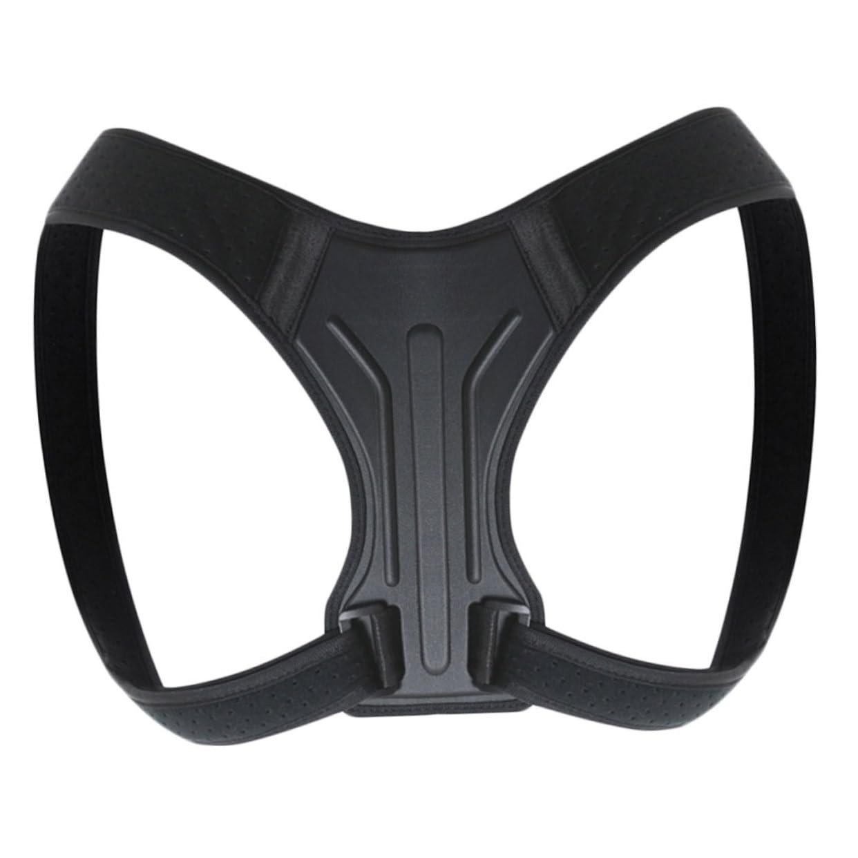 NOLITOY Belt Holder Hunchback Brace for Posture Adjustable Posture Brace Posture Trainer Shoulder Belt Upper Brace Posture Harnesses Support Black