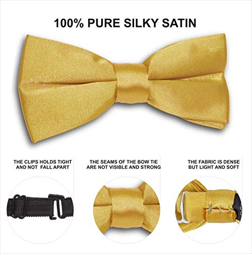 Image of Tuxedo Neck bow tie for Infants,Kids,Toddlers, Boys,Men - Hand sewn & Handcrafted