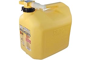 No-Spill 1457 5-Gallon Diesel Fuel Can, Yellow: Revolutionary Fueling Experience