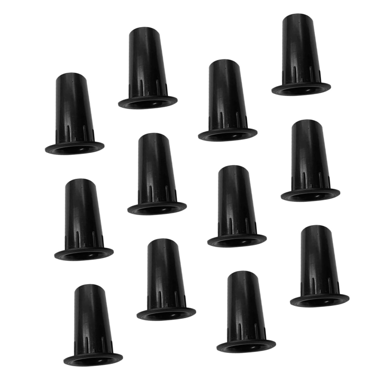 GAROZATION 20pcs Speaker Port Tube Plastic Subwoofer Accessory for Bass Compatible Home Car Speakers Easy to Install High Performance