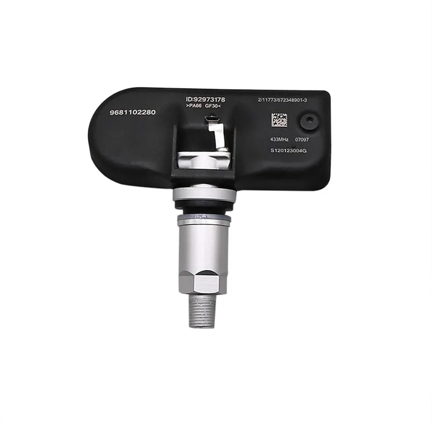 1/4PCS 433MHz Tire Pressure Sensor for C4 C5 C6 C8 1007 207 307 508 807 9681102280 9673198580(1 pcs)