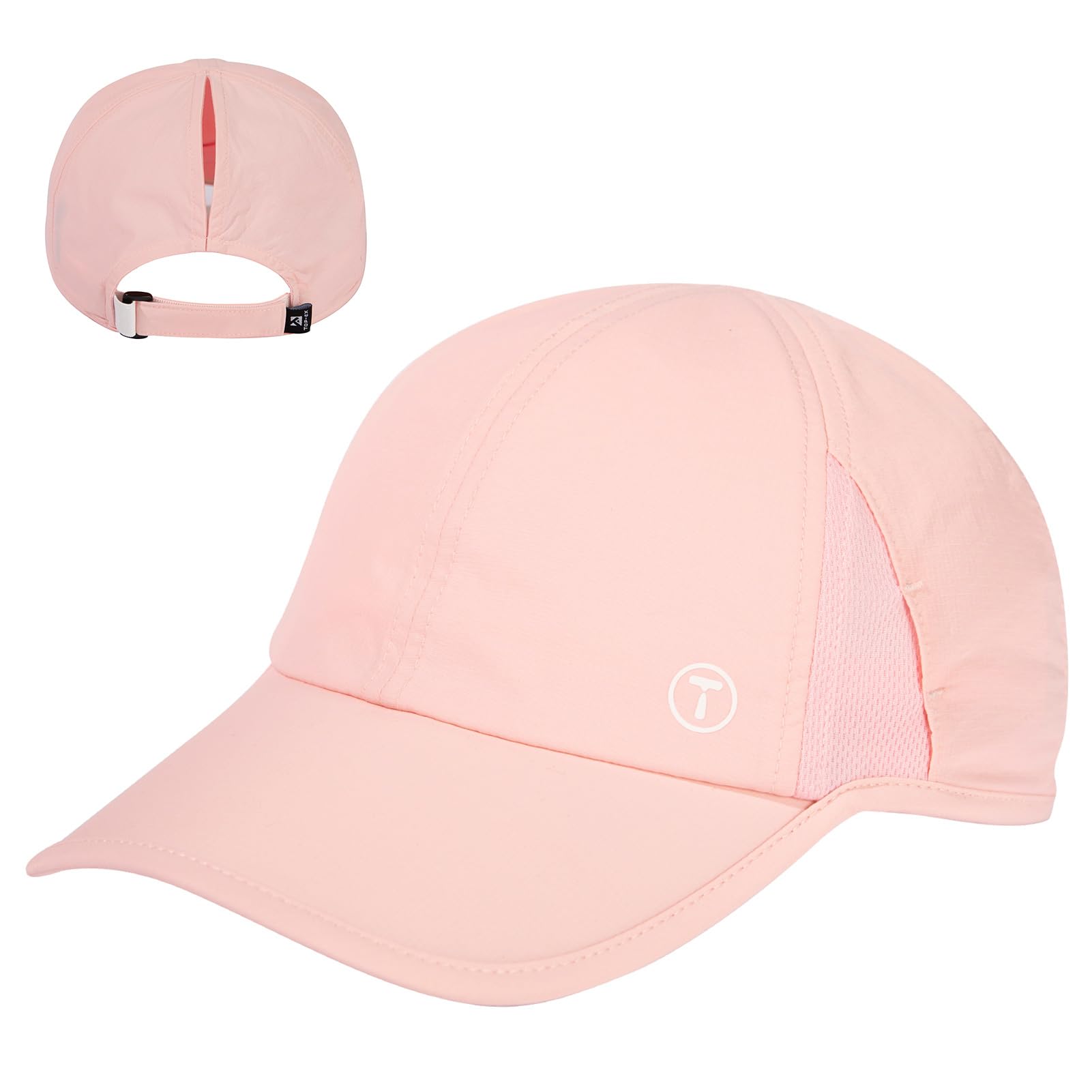 TOP-EX Women's High Ponytail Baseball Cap UV 50+ Cooling Breathable for Running Golf Sports