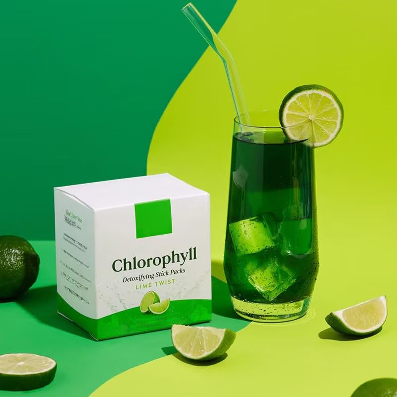 Packs of sticks of chlorophylle,suitable for men and women | Boostez votre détox et améliorez la santé intestinale dans des packs de