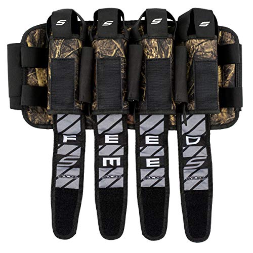 Social Paintball Grit Pod Pack Harness, Hunter Camo, 4+7 Pod Holders