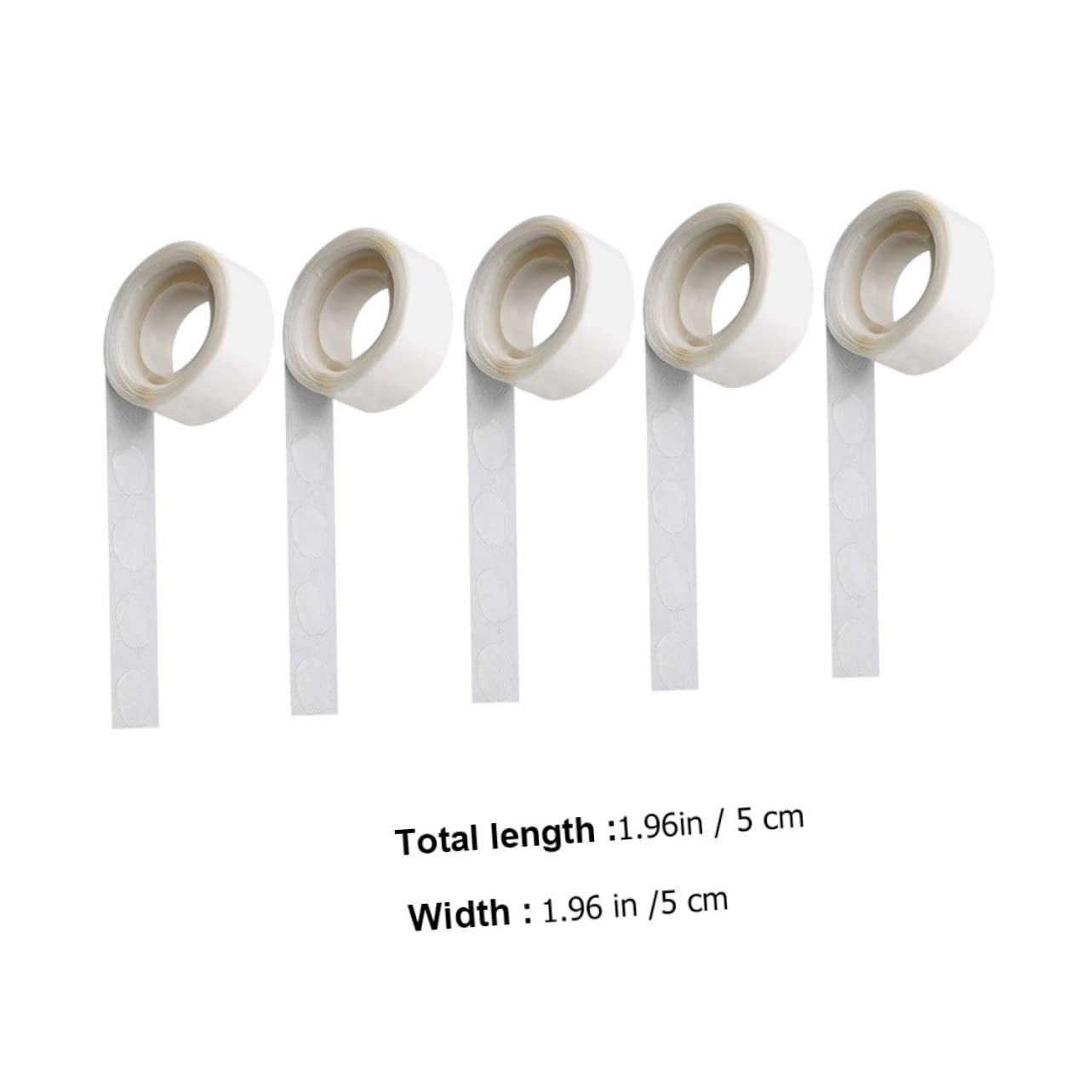 ERINGOGO 15 Rolls Balloon DIY Decorative Adhesive Stickers for Wall Decor Removable Glue Points for Balloon Stickers