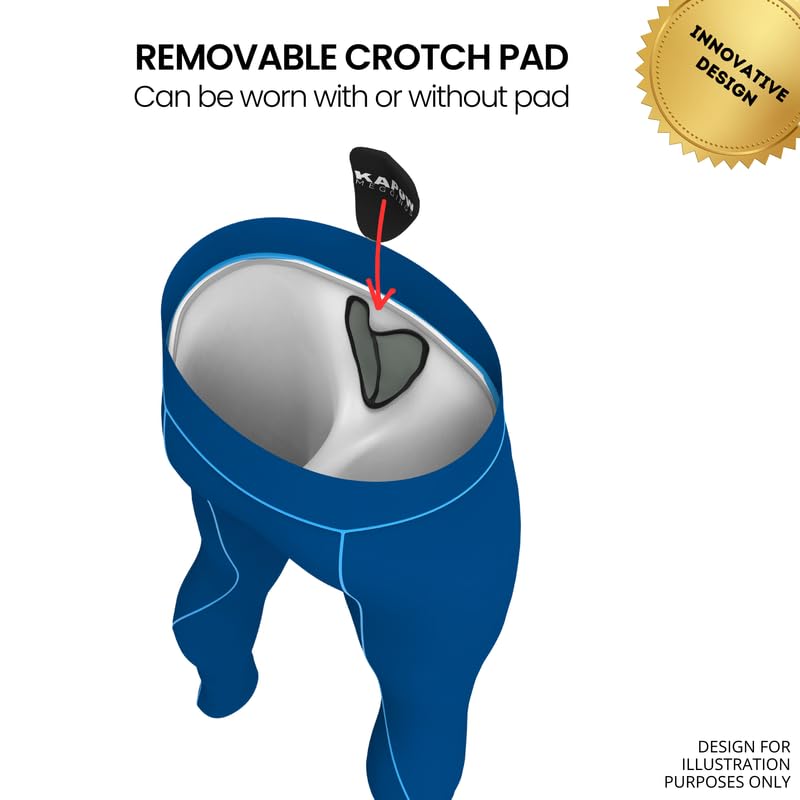 Kapow Meggings Performance Mens Leggings with Pockets & Pad - Mens Compression Leggings4