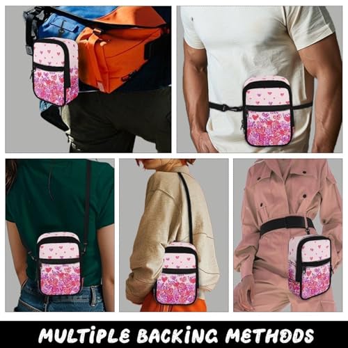Womens Crossbody Bags Trendy Sling Bag Small Men Shoulder Bag Classic Travel Fanny Packs for Running, Hiking4