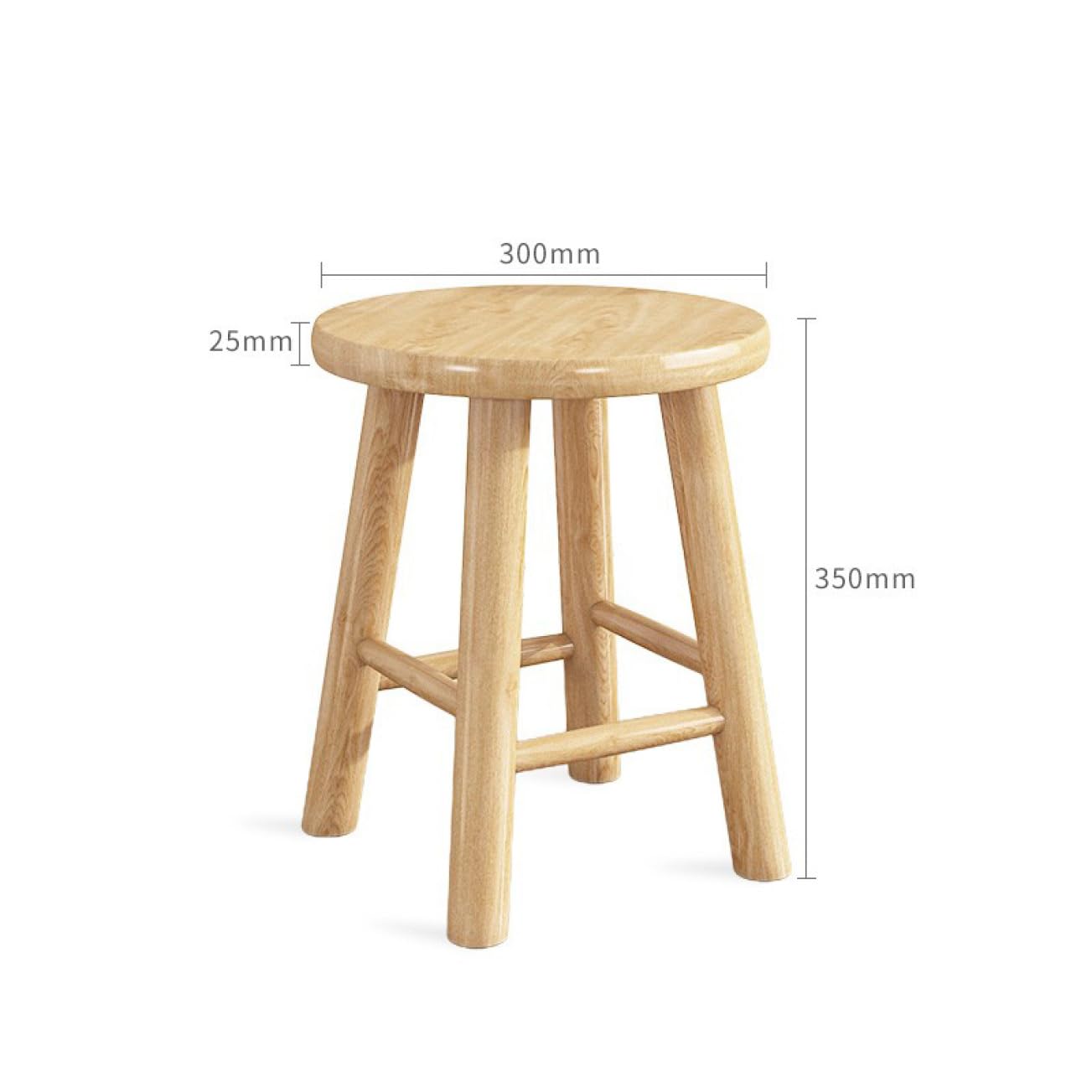 Amazon.co.jp: THLD スツール 木製スツール 丸椅子 丸いす 丸イス 木製