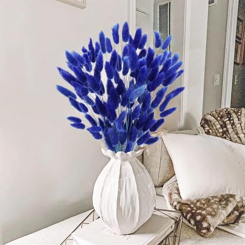 Dried Pampas Grass Decor, 100 Pzs 45cm Natural Dried Flowers miniatura 3