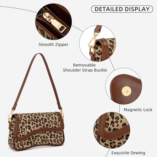 Image of KKXIU Shoulder Bag for Women Small Clutch Purses Cute Hobo Handbag Trendy Underarm Bag