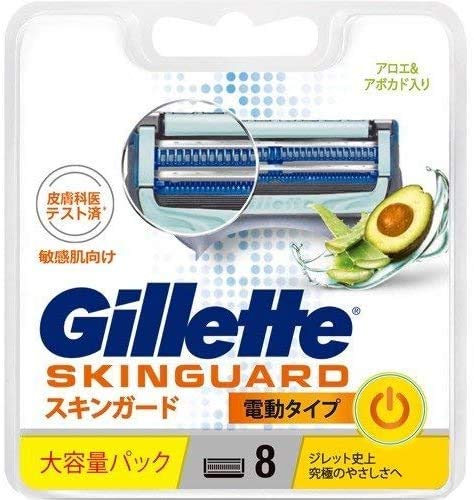 Amazon.co.jp: ジレット スキンガードパワー替刃8B 8個 : ビューティー