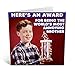 Central 23 - Divertida tarjeta de cumpleaños para hermano – 'Most Annoying Brother Award' – Happy Birthday Bro – Viene con divertidas pegatinas