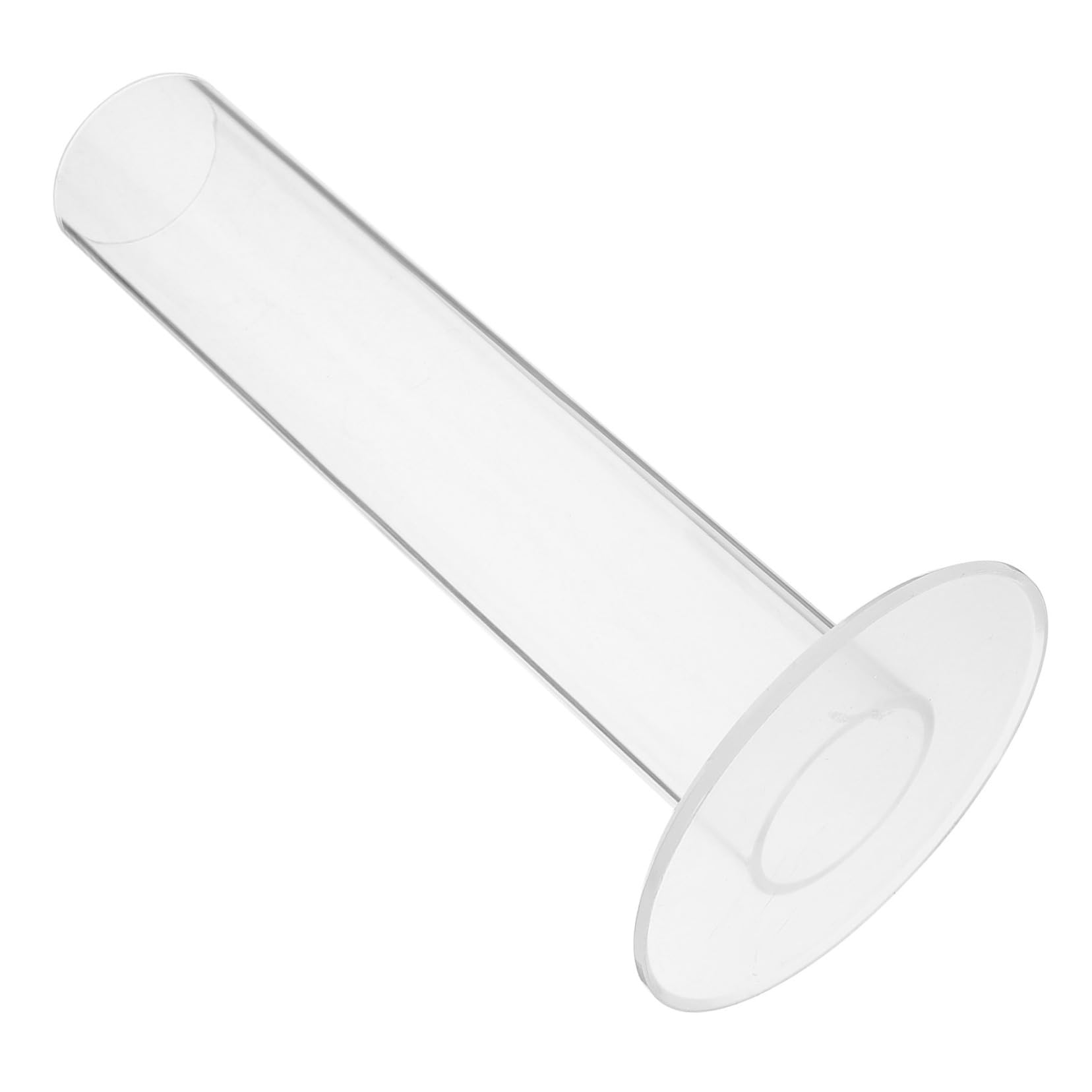 Cabilock Acrylic Scrunchie Display Stand Clear Hair Tie Organizer for Practical Scrunchy Holder to Showcase Hair Accessories Stylish Storage for Bathroom Decor