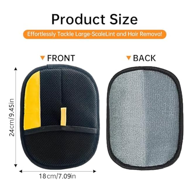 Pet Hair Removal Glove for Cats & Dogs, 2025 New Upgrade Efficient Grooming Gloves for Pet Hair, Cat Grooming Gloves for Hair Removal, Reusable Pet Hair Remover Glove (1Pcs)-oG2pRlWW