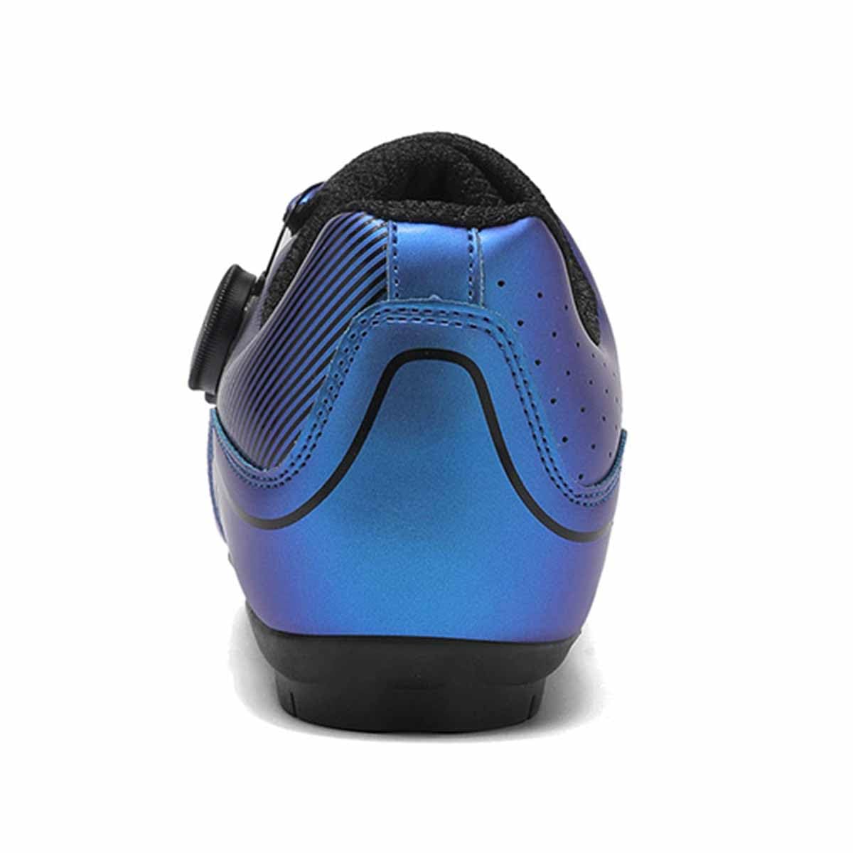 Zapatillas Ciclismo Hombre, Suela de Goma Zapatos de Bicicleta