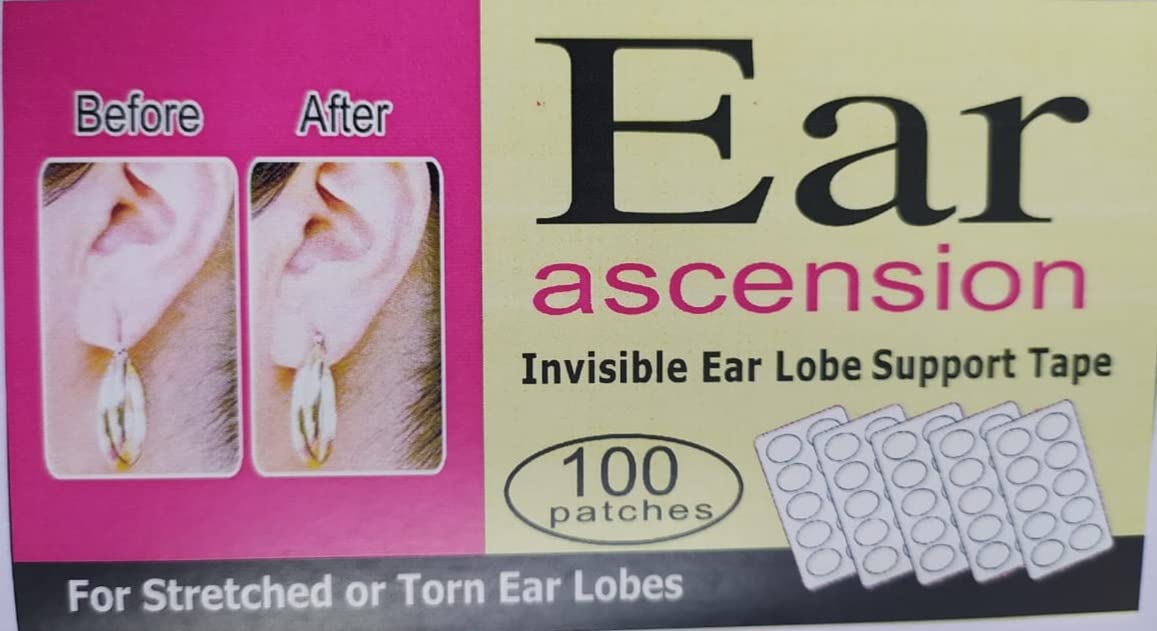 Beauty Tool Ear Ascension Invisible Ear Lobe Support Tape For Women And Girls | Invisible | (100pcs) (B0BRG4M2FN) Amazon Price History, Amazon Price Tracker