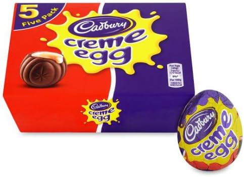 Cadbury Creme Egg 5 Pack 197g case of 8