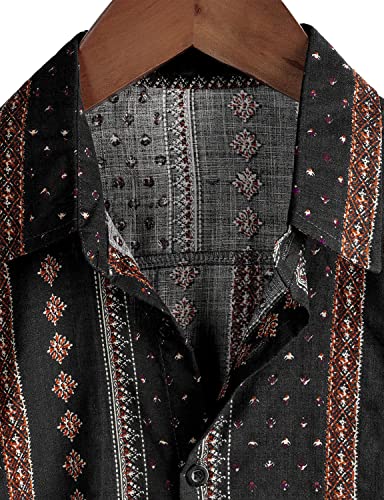 Image of VATPAVE Mens Casual Hawaiian Floral Shirts Short Sleeve Button Down Tropical Shirts Beach Summer Shirts